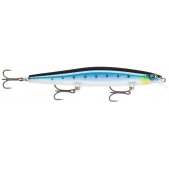 Rapala Max Rap Long Range Minnow MXLM12 (FBSRD) Flake Blue Sardine